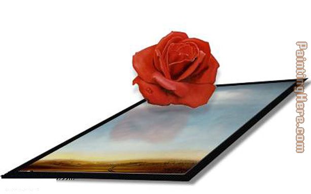3d art Meditative Rose I